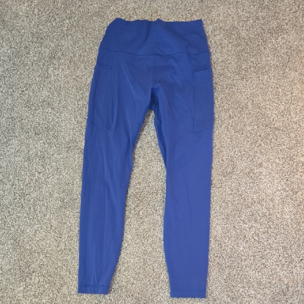 Sleek Royal Blue Women's Leggings